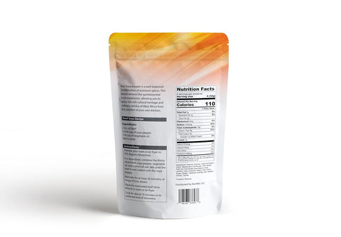 Kombei Suya Seasoning - 7oz (Suya Pepper, Suya Spice, Yaji, Premium African Seasoning for Grilling and Cooking)...